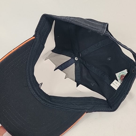 NWT Traditional Craftwear Ireland Hat Black Grey Orange 100% Cotton OS - Picture 7 of 9